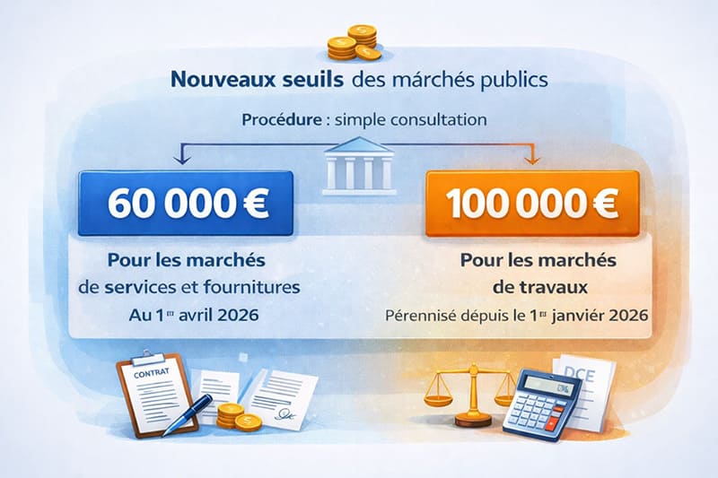 Les nouveaux seuils de 60 000 € et 100 000 € : ce que les entreprises doivent vraiment comprendre