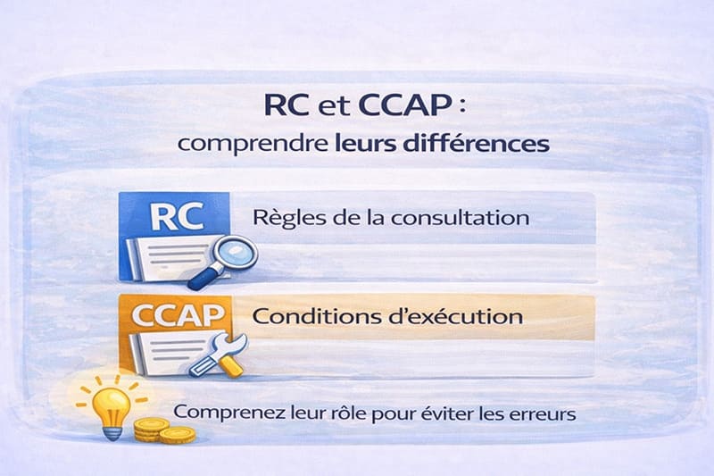 RC et CCAP : comprendre leurs différences pour sécuriser votre réponse